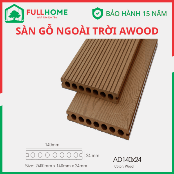 Sàn gỗ ngoài trời Awood