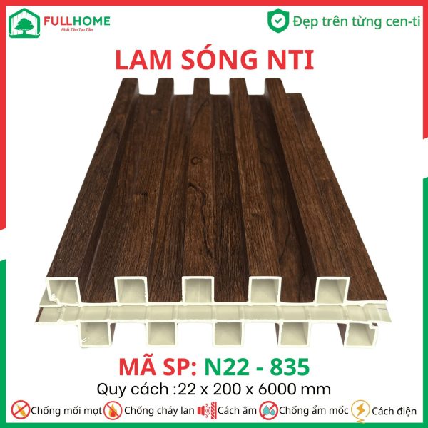 Lam sóng NTI 22mm