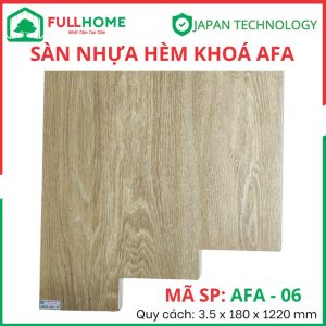 Sàn nhựa hèm khóa AFA