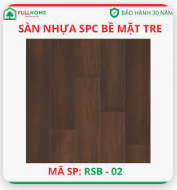 Sàn nhựa SPC bề mặt tre
