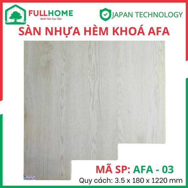 Sàn nhựa hèm khóa AFA