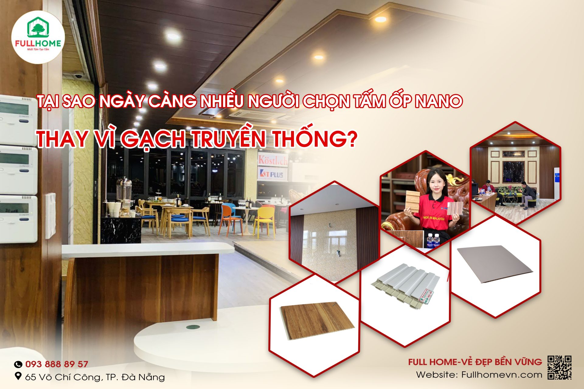 Tại Sao Ngày Càng Nhiều Người Chọn Tấm Ốp Nano – Thay Vì Gạch Truyền Thống?