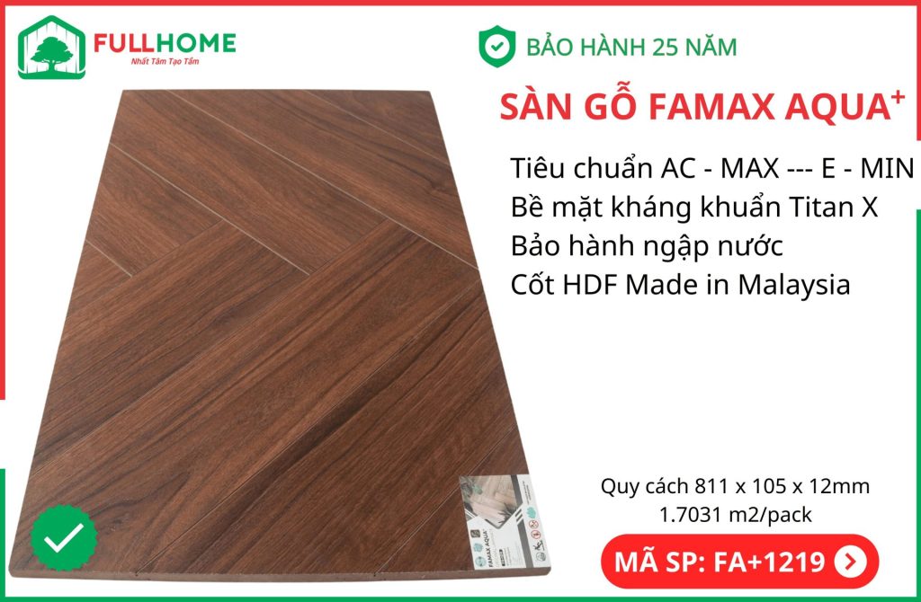 sản phẩm sàn gỗ FAMAX AQUA