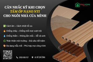 Cân nhắc kỹ khi chọn tấm ốp Nano NTI 2025!