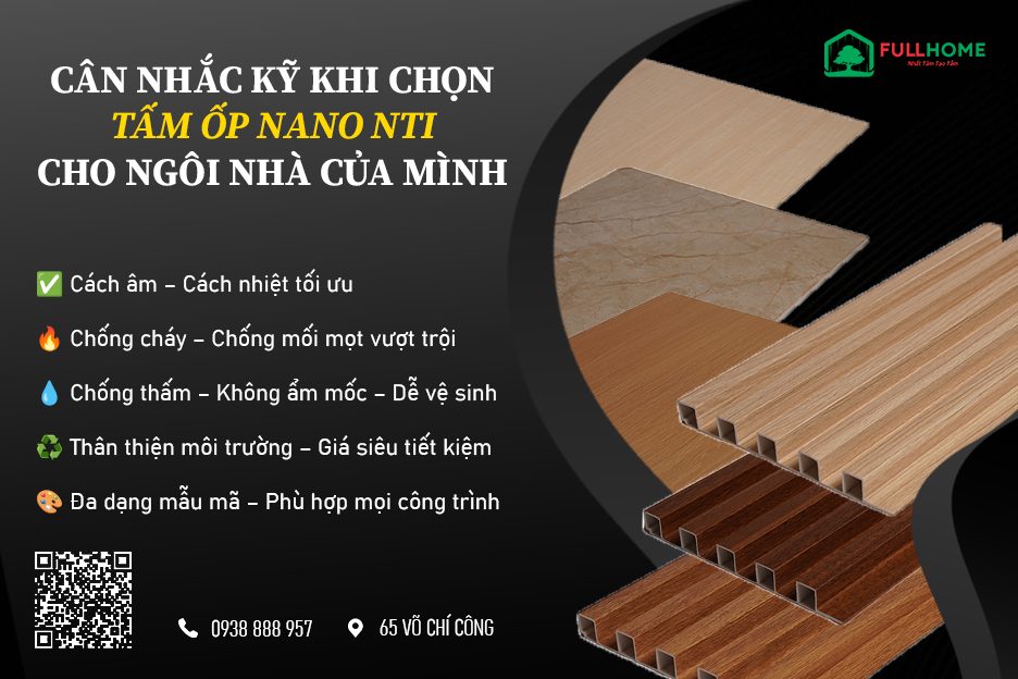 Cân nhắc kỹ khi chọn tấm ốp Nano NTI 2025!