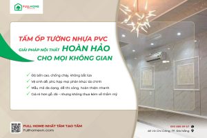 Có nên ốp tường bằng nhựa không?