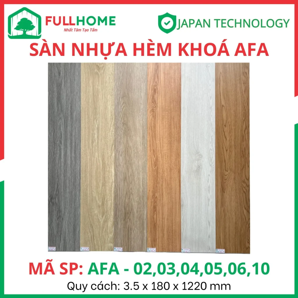 Ưu Điểm Vượt Trội Của Sàn Nhựa 3.5 AFA